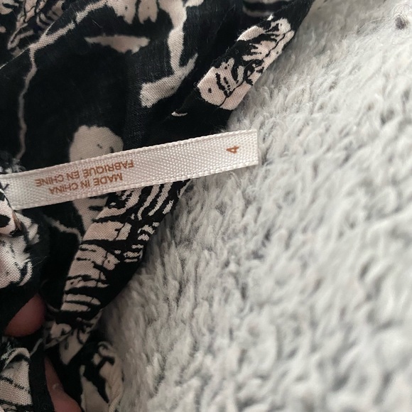 Free People Black & White Floral Skort - Picture 6 of 6